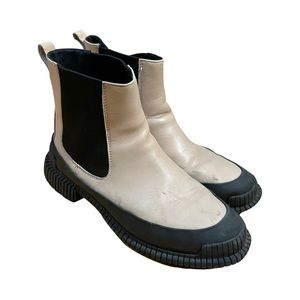 Pix Camper Chelsea Boots Leather Pink - W 10